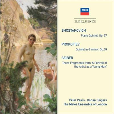 Shostakovich Piano Quintet, Prokofiev Quintet, Seiber : Melos Ensemble
