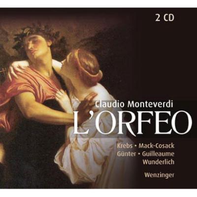 オルフェオ』全曲 ヴェンツィンガー＆ヒッツァ夏期音楽週間管、クレプス、ヴンダーリヒ、他（１９５５ モノラル）（２ＣＤ） : モンテヴェルディ（1567-1643）  | HMVu0026BOOKS online - 232916