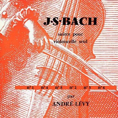 (未開封 2CD) アンドレ・レヴィ 『バッハ：無伴奏チェロ組曲全曲』 国内盤 無伴奏チェロ組曲全曲 アンドレ・レヴィ(2CD) : バッハ（1685-1750
