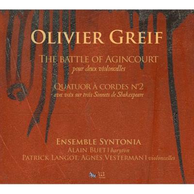アジャンクールの戦い 弦楽四重奏曲第２番 ランゴ ヴェスターマン アンサンブル シントニア グレフ オリヴィエ 1950 00 Hmv Books Online Zzt