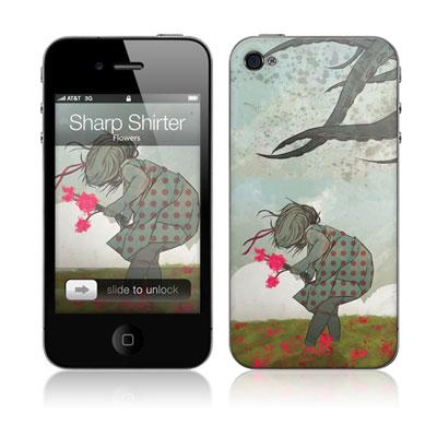 Musicskins Sharp Shirter Flowers Iphone4用 Iphone4 Accessories Hmv Books Online Msip4g01