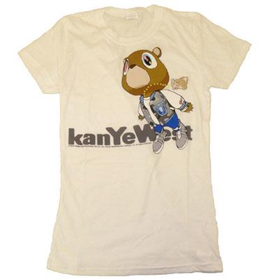 Kanye West T-shirt: Flying Bear / Size: Lady's M : Kanye West ...