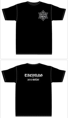 テヤン: Deluxe Solar T-shirt (One Size) : SOL (from BIGBANG