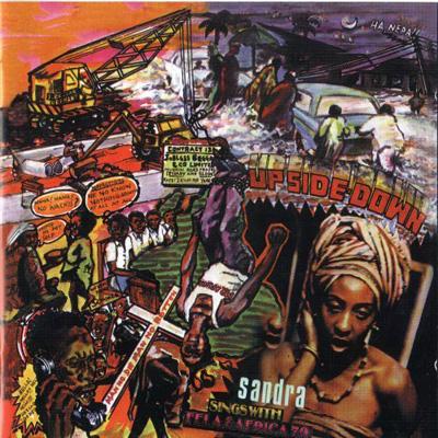 Fela Anikulapo Kuti UP DOWN LPレコード帯付き Upside Down / Music Of Many Colours : Fela Kuti (Anikulapo