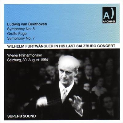 交響曲第７番、第８番、大フーガ（１９５４）、『英雄』（１９５０） フルトヴェングラー＆ウィーン・フィル（２ＣＤ） : ベートーヴェン（1770-1827）  | HMVu0026BOOKS online - ARPCD0504