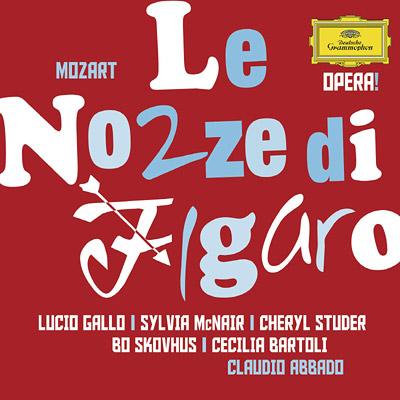 3CD　モーツァルト:フィガロの結婚/アバド/ステューダー,他/US