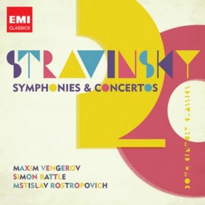 [CD/Emi]ストラヴィンスキー:ヴァイオリン協奏曲他/M.ヴェンゲーロフ(vn)&M.ロストロポーヴィチ&ロンドン交響楽団