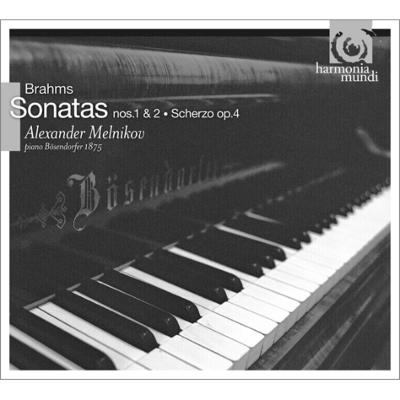 ピアノ・ソナタ第１番、第２番、スケルツォ メルニコフ : ブラームス