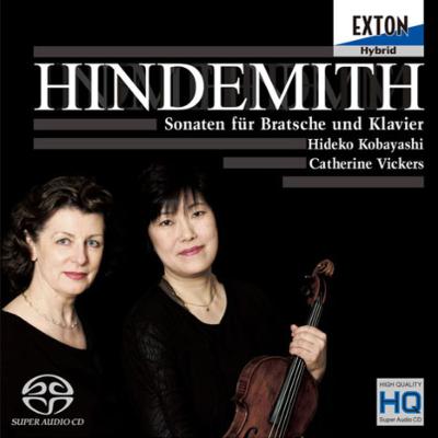ヴィオラ・ソナタ集 小林秀子、C．ヴィッカース : ヒンデミット