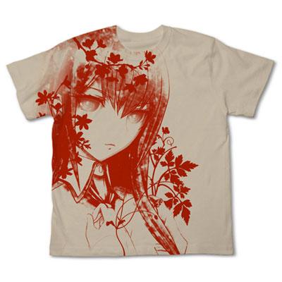 Steins; Gate 紅莉栖Tシャツ / Light Beige-L 【再生産