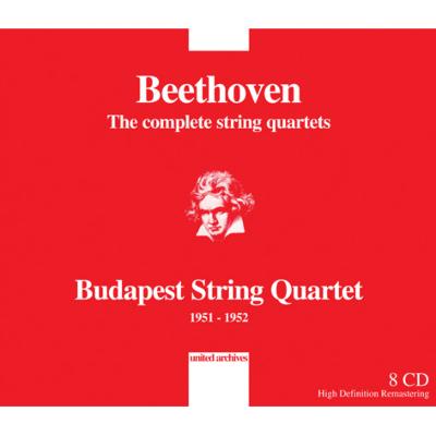 弦楽四重奏曲全集 ブダペスト弦楽四重奏団（１９５１－５２）（８ＣＤ） : ベートーヴェン（1770-1827） | HMVu0026BOOKS online  - NUA01