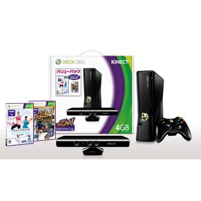 Xbox 360 4GB +Kinect バリューパック : Game Hard | HMV&BOOKS online