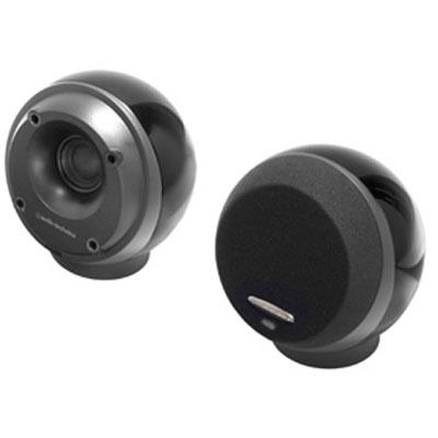スピーカー audio−technica AT-SP160 BK オーディオテクニカ: アクティブスピ-カ-：ATSP160 BK（ブラック