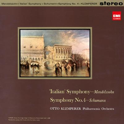 Mendelssohn Symphony No, 4, Schumann Symphony No, 4, : Klemperer