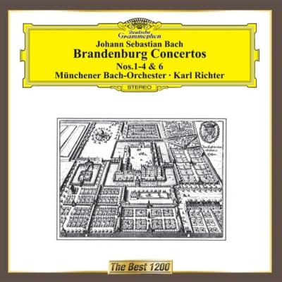 ブランデンブルク協奏曲第１番、第２番、第３番、第４番、第６番　リヒター＆ミュンヘン・バッハ管