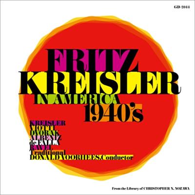 フリッツ・クライスラー １９４０年代アメリカ録音集 | HMVu0026BOOKS online - GD-2044