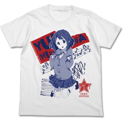 映画 けいおん グラフィックｔシャツ 平沢 唯 ホワイト L T Shirt Hmv Books Online Lop