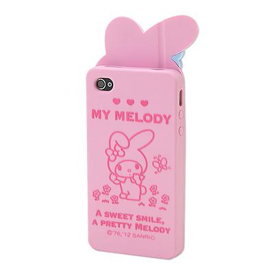 マイメロディ ダイカットiphone4s / 4ソフトシリコンカバー