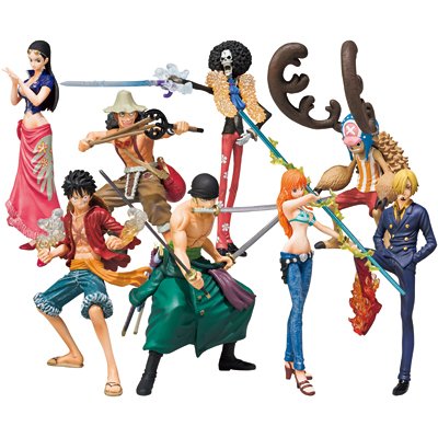 超造形魂 ワンピース麦わらの一味 激闘 魚人島バトル 1box8個入り Accessories Figure Hmv Books Online