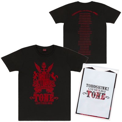 LIVE TOUR 2012 ～TONE～」グッズ Tシャツ（ファスナーケース入り）【S 