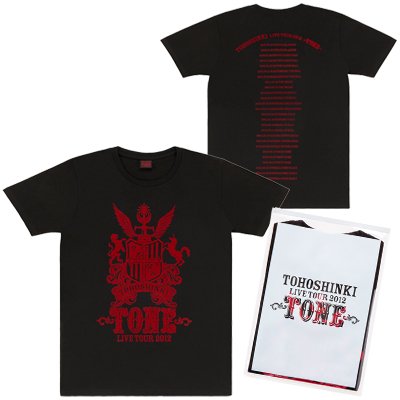 Hmv店舗在庫一覧 Live Tour 12 Tone グッズ Tシャツ ファスナーケース入り M 東方神起 Hmv Books Online Ants0705