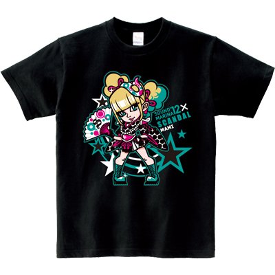 SOUND MARINA '12×SCANDAL コラボTシャツ（MAMI）【L】 : SCANDAL