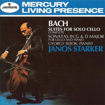 無伴奏チェロ組曲全曲 ヤーノシュ・シュタルケル（1963、65）（2CD 