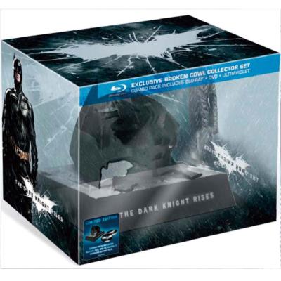 初回数量限定生産】ダークナイト ライジング BATMAN COWL ブルーレイ プレミアムBOX（2枚組） : バットマン | HMVu0026BOOKS  online - 1000353611