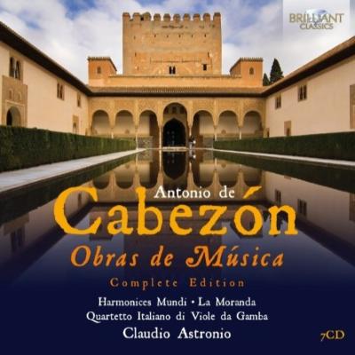 ANTONIO DE CABEZÓN COMPLETE EDITION Complete Edition -Obras de Musica : Astronio / Harmonices Mundi