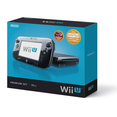 Nintendo Wii U WII U プレミアムセット KURO ソフト-