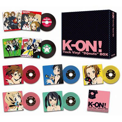 けいおん! K-ON! 7inch Vinyl Donuts Box