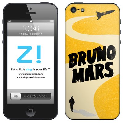 Musicskins Bruno Mars Rocket Iphone5用 Bruno Mars Hmv Books Online Ms Bmar