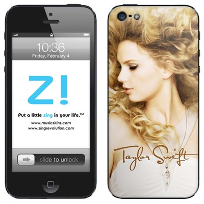 MusicSkins / Taylor Swift -Fearless (iPhone5用) : Taylor Swift