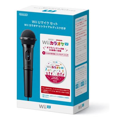 Wii U マイクセット（Wii カラオケ U トライアルディスク付き） : Game 
