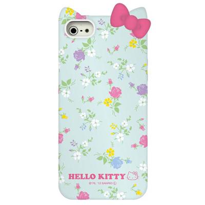 ハローキティiphone5専用ダイカットソフトジャケット 花柄ブルー Iphone5 Accessories Hmv Books Online San161kth