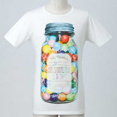 Tシャツ（Marshmallow day）【サイズ：S】 / Tour Goods : Mr.Children
