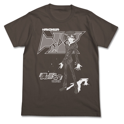 めだかボックスアブノーマル 球磨川禊Tシャツ/CHARCOAL-M : COSPA