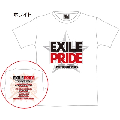 ツアーTシャツ（ホワイト）【M】 / EXILE LIVE TOUR 2013 「EXILE 