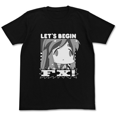 あいまいみｰ FXで有り金全部溶かす人の顔Tｼｬﾂ(BLACK)【L