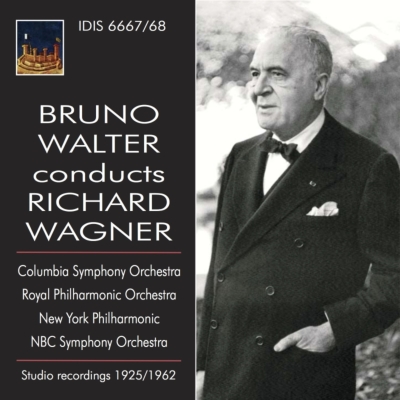 ブルーノ・ワルター／ワーグナー：管弦楽曲録音集１９２５～６１ ロイヤル・フィル、ニューヨーク・フィル、コロンビア響（２ＣＤ） : ワーグナー（1813-1883）  | HMVu0026BOOKS online - IDIS6667