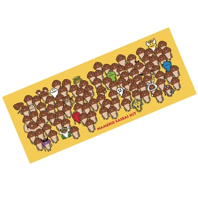 なめこ栽培キット なめこ屋 フェイスタオル なめこ栽培キット なめこ屋 フェイスタオル