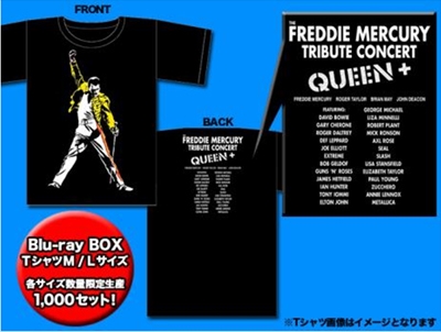 Queen フレディ・マーキュリーの神話 限定版 Tシャツ付き Amazon.co.jp: クイーン フレディ・マーキュリー神話~華麗なる