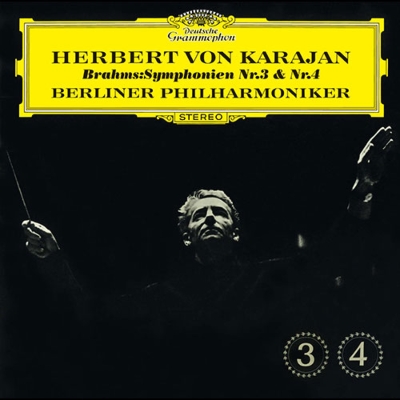 交響曲第３番、第４番 カラヤン＆ベルリン・フィル（１９６４年