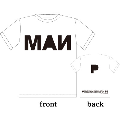 MAN-P Tシャツ［S］/サザンオールスターズ ツアーグッズ : サザン