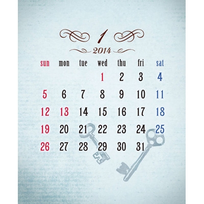 魔女の宅急便 アンティークドレッサー / 2014年カレンダー : 2014年 