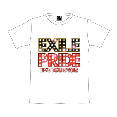 Tシャツ（ホワイト）［M］ / EXILE LIVE TOUR 2013 「EXILE PRIDE