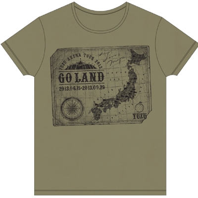 ゆず YUZU 体育館ツアー 2003 すみれ Tシャツ GROOVISIONS
