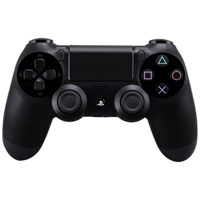 ワイヤレスコントローラー（DUALSHOCK4） ジェット・ブラック : Game