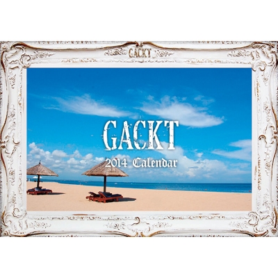 Gackt 卓上 14年カレンダー オフィシャル Loppi Hmv限定 Gackt Hmv Books Online Cal14gackt