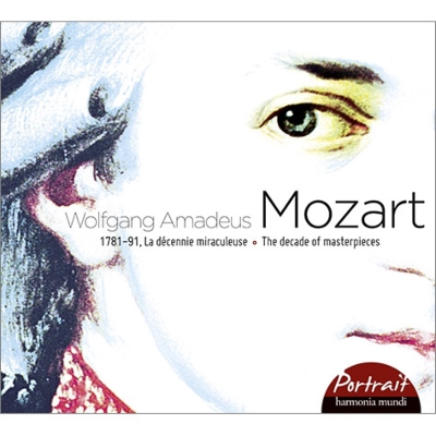 アート・デザイン・音楽 One hundred masterpieces from collection Portrait Mozart 1781-1791 The Decade of Masterpieces (8CD